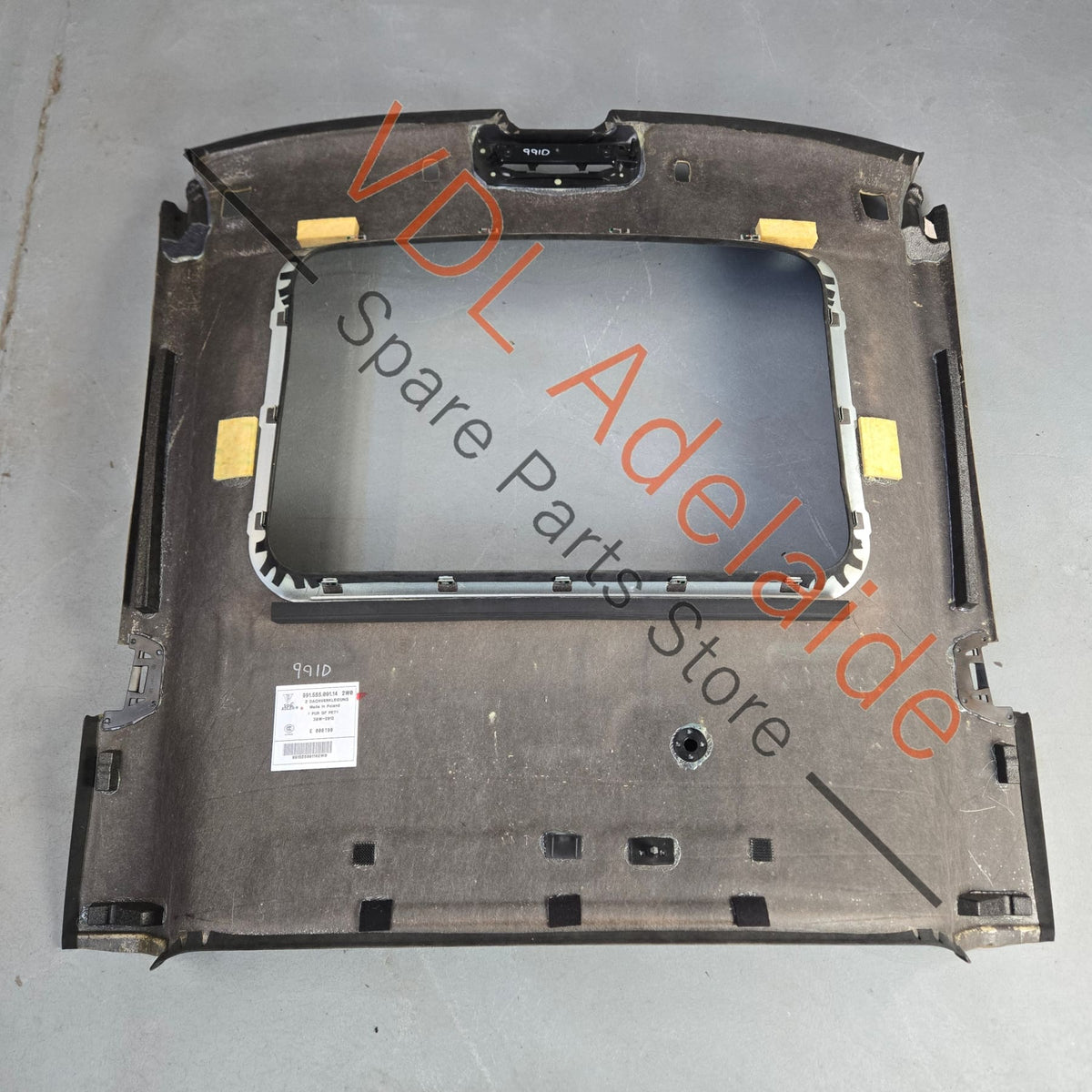 99155509114 991555091142W0 99155509126 Porsche 911 991 Alcantara Roof Lining Trim 99155509114 2W0 99155509126