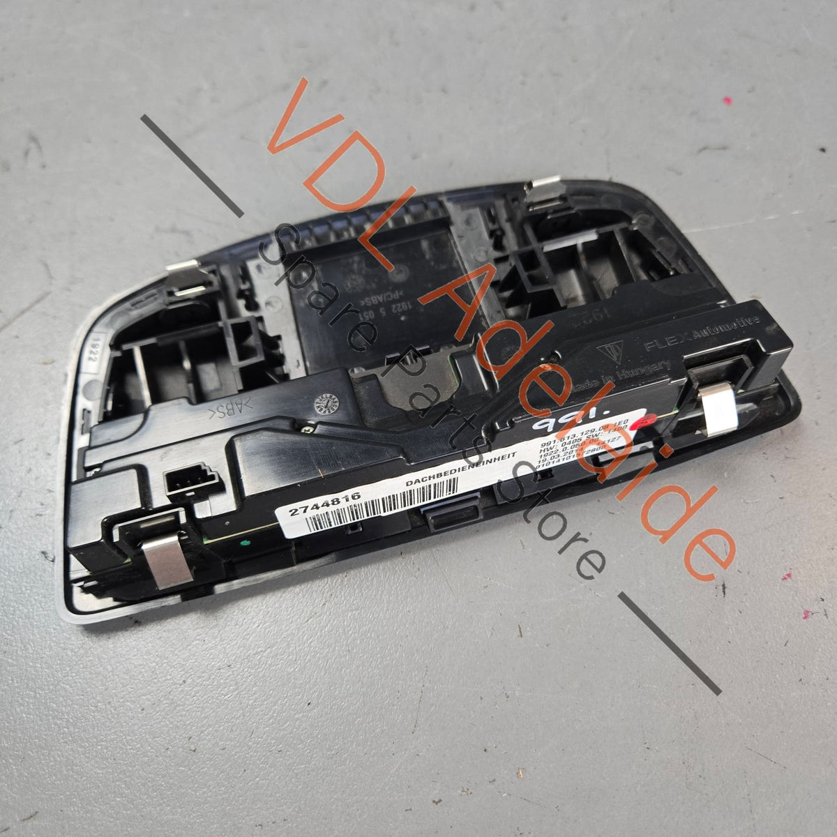 99161312908 991613134101  Porsche 911 991 Interior Reading Light Overhead Console 99161312908