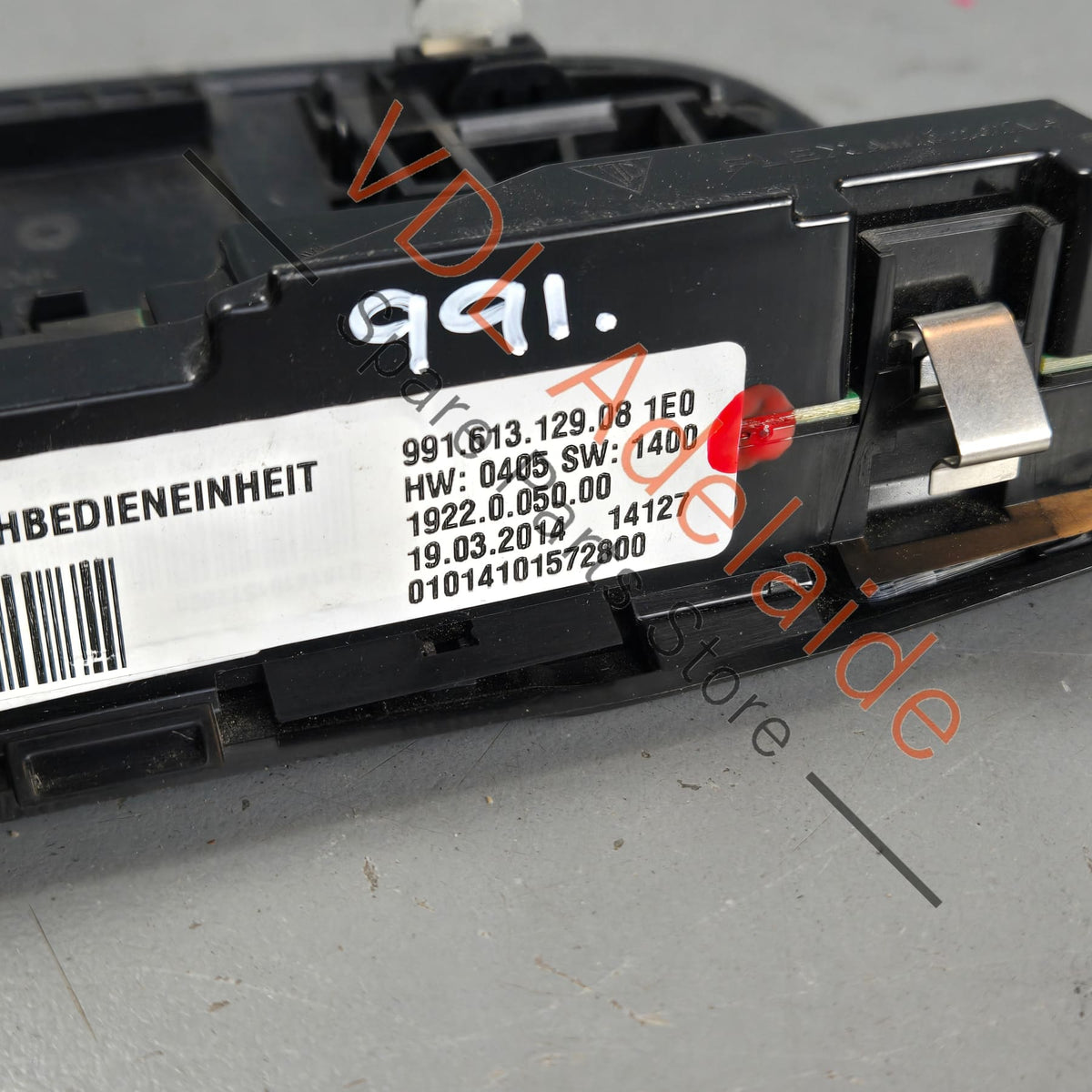 99161312908 991613134101  Porsche 911 991 Interior Reading Light Overhead Console 99161312908