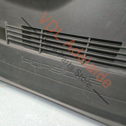 991555000000 99155536705  Porsche 911 991 981 Front Wiper Cowl Trim Panel Black 99155536707 99155536705