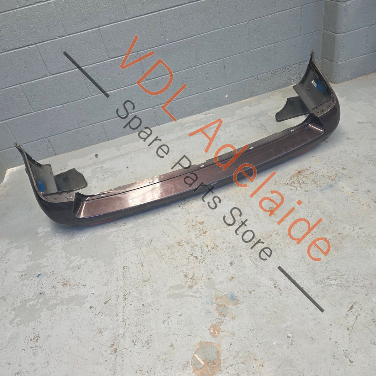 7H5807417F    Genuine OEM VW T5 Transporter Multivan Rear Bumper Cover with parking sensors