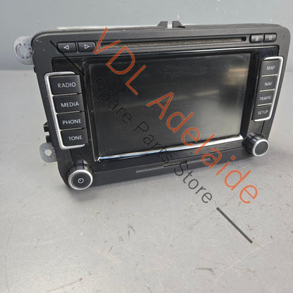7F0035680A    VW Amarok Transporter Head Unit Satnav RNS510 Radio Screen 7F0035680A
