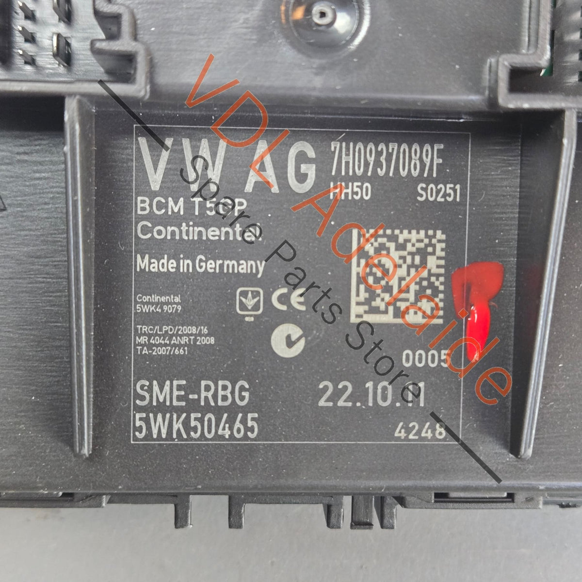 7H0937089F 7H0937089H   VW Transporter T5 BCM Body Control Module 7H0937089F 7H0937089H