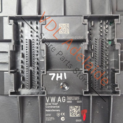 7H0937089F 7H0937089H   VW Transporter T5 BCM Body Control Module 7H0937089F 7H0937089H