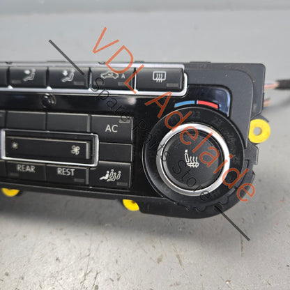 7E5907040N    Volkswagen Transporter T5 Heater Climate AC Switch Control w Heated Seats 7E5907040N