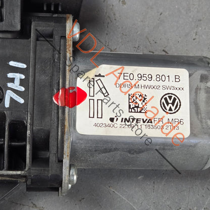 7E0959801B    VW Transporter T5 T6 Drivers Window Regulator Motor 7E0959801B