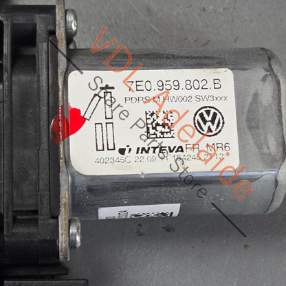 7E0959802B    VW Transporter T5 T6 Passenger Window Regulator Motor 7E0959802B