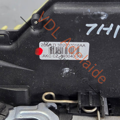 3B2837016AA    VW Transporter T5 Front Right Door Lock Mechanism 3B2837016AA