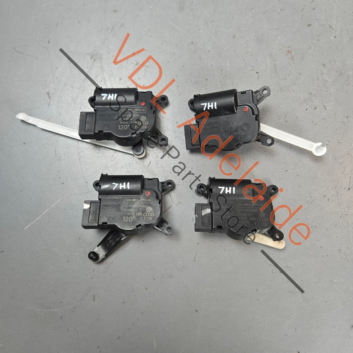7L0907511AJ 7L0907511AK 7L0907511AF  VW Transporter Amarok Heater Flap Motor 52411483 7L0907511 (4x units)