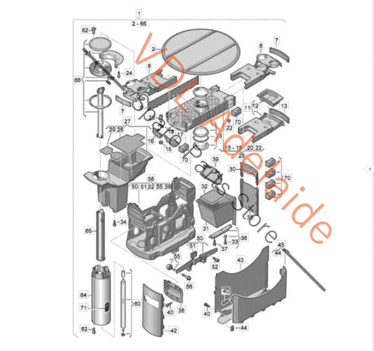 7E5861171N 7E5861171B   Genuine OE Accessory Foldaway Table VW Transporter T5 T6 Multivan Camper 7E5861171N 7E5861171B