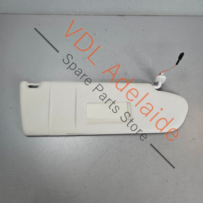 7H5857552B 7LA857552F   VW Transporter T5 T6 Right Side Sun visor with mirror pearl grey 7H5857552B 7LA857552F