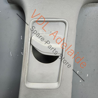7E5867244F 7H5867244L   VW Transporter T5 T6 Right Side B Pillar Trim Upper pearl grey fabric