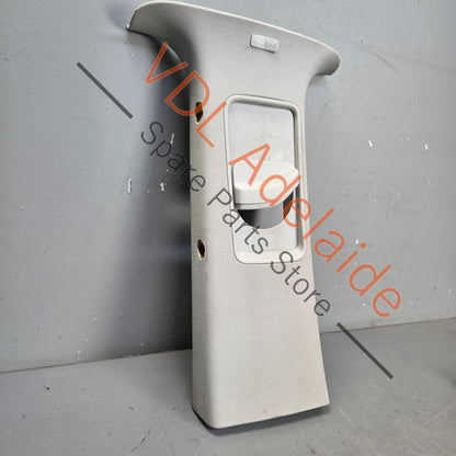 7H5867243AH 7E5867243N   VW Transporter T5 T6 Left Side B Pillar Trim Upper pearl grey fabric