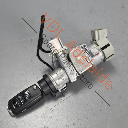 7E0905865 6R0905851F   VW Ignition Starter Switch w Blade Key 7E0905865 6R0905851F