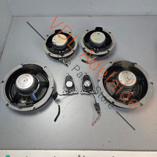 7E0035454A 7E0035453B 
7E0035411D  VW Transporter T5 T6 Speaker Set for Highline Models incl Bass & Treble 7E0035454A 7E0035453B