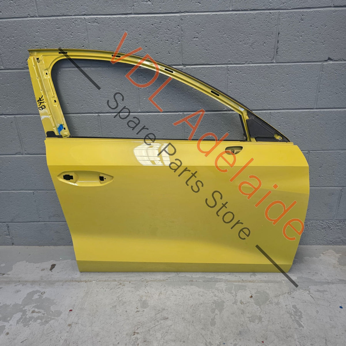 8Y0831052  Audi A3 8Y Sedan Front Right Door Shell Panel Python Yellow R1 / X1W