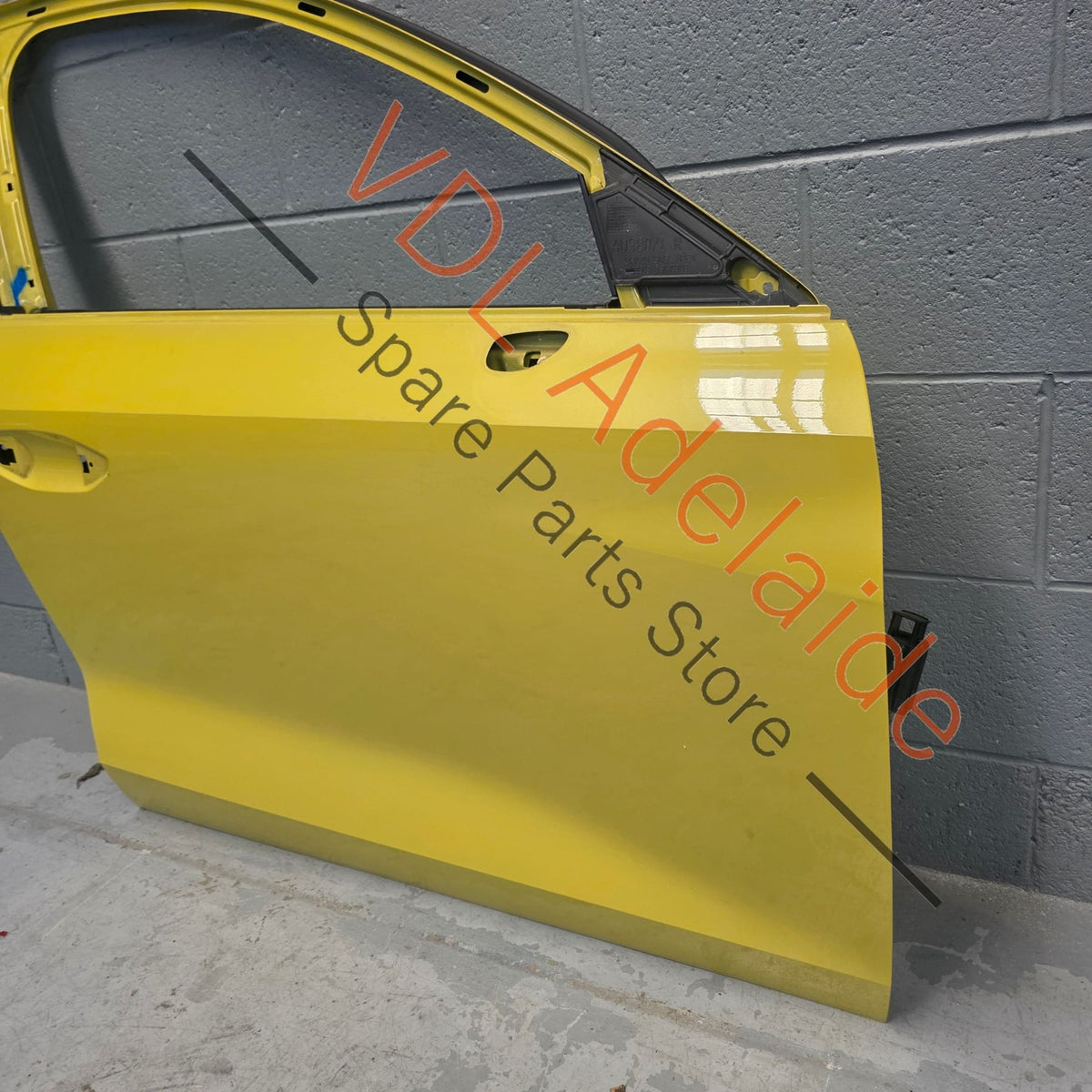 8Y0831052  Audi A3 8Y Sedan Front Right Door Shell Panel Python Yellow R1 / X1W