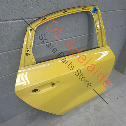 8Y5833052A  Audi A3 8Y Sedan Rear Right Door Shell Panel Python Yellow R1 / X1W