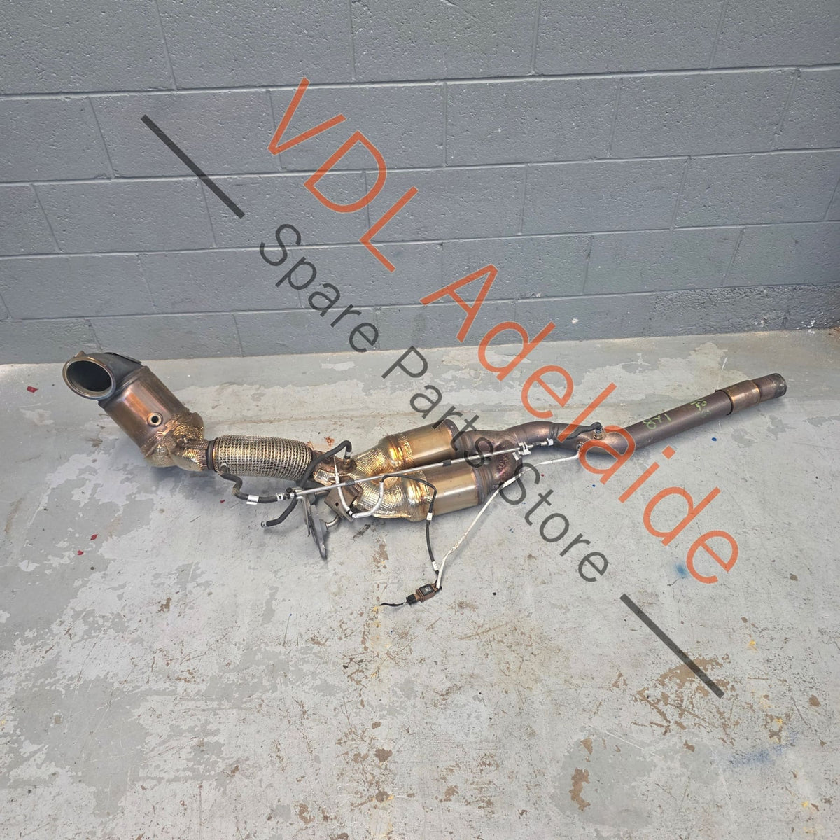 5WA254500T  Audi S3 8Y Catalytic Converter Downpipe Stock Original 5WA254500T