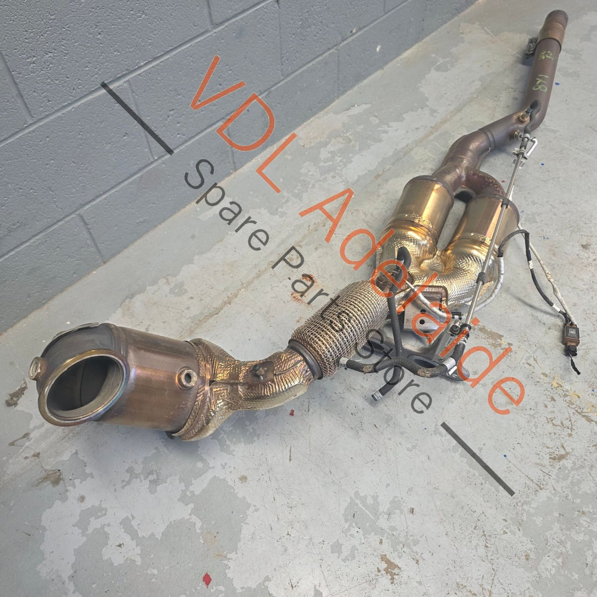 5WA254500T  Audi S3 8Y Catalytic Converter Downpipe Stock Original 5WA254500T