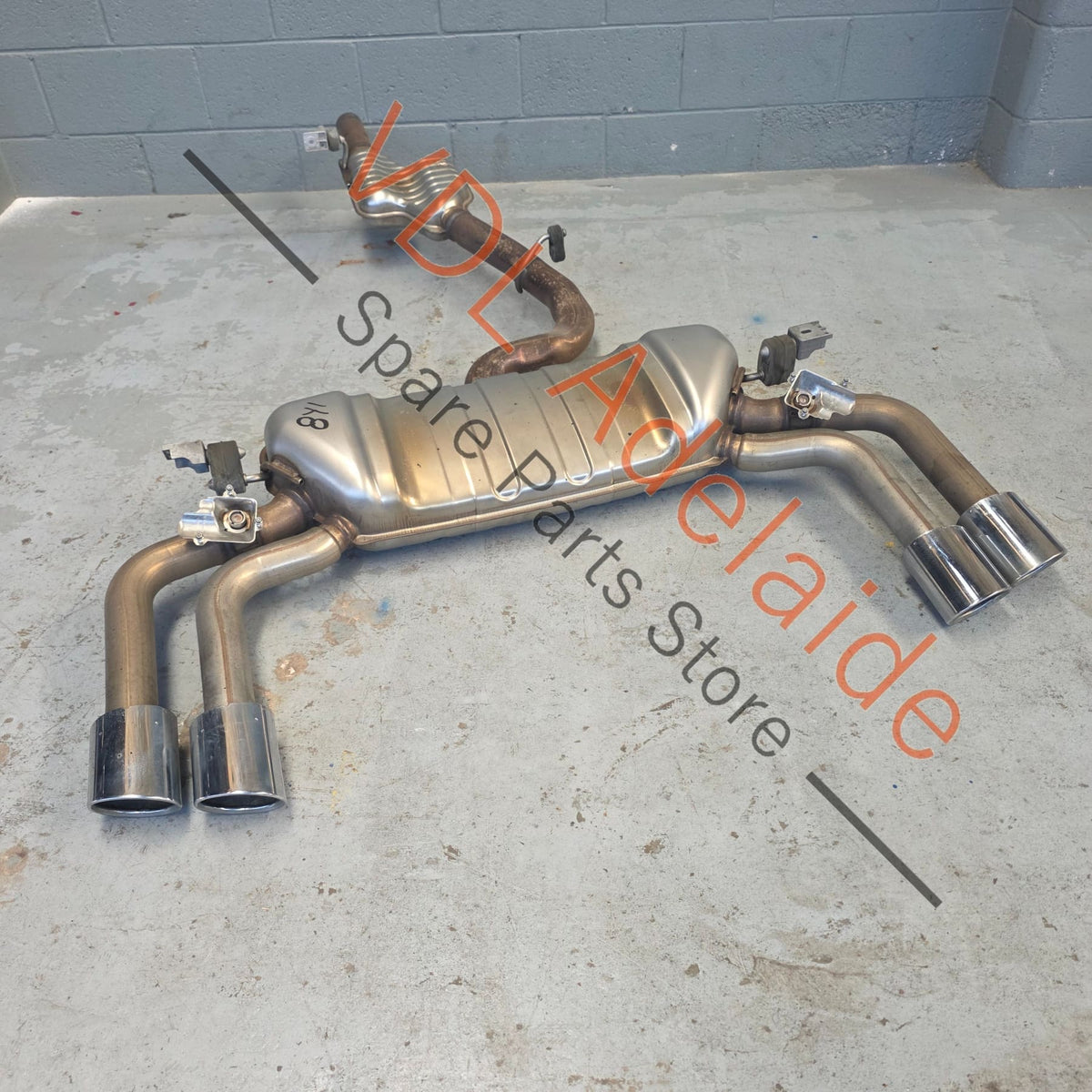 8Y5253181  Audi S3 8Y Sports Exhaust System Stock Original 8Y5253181
