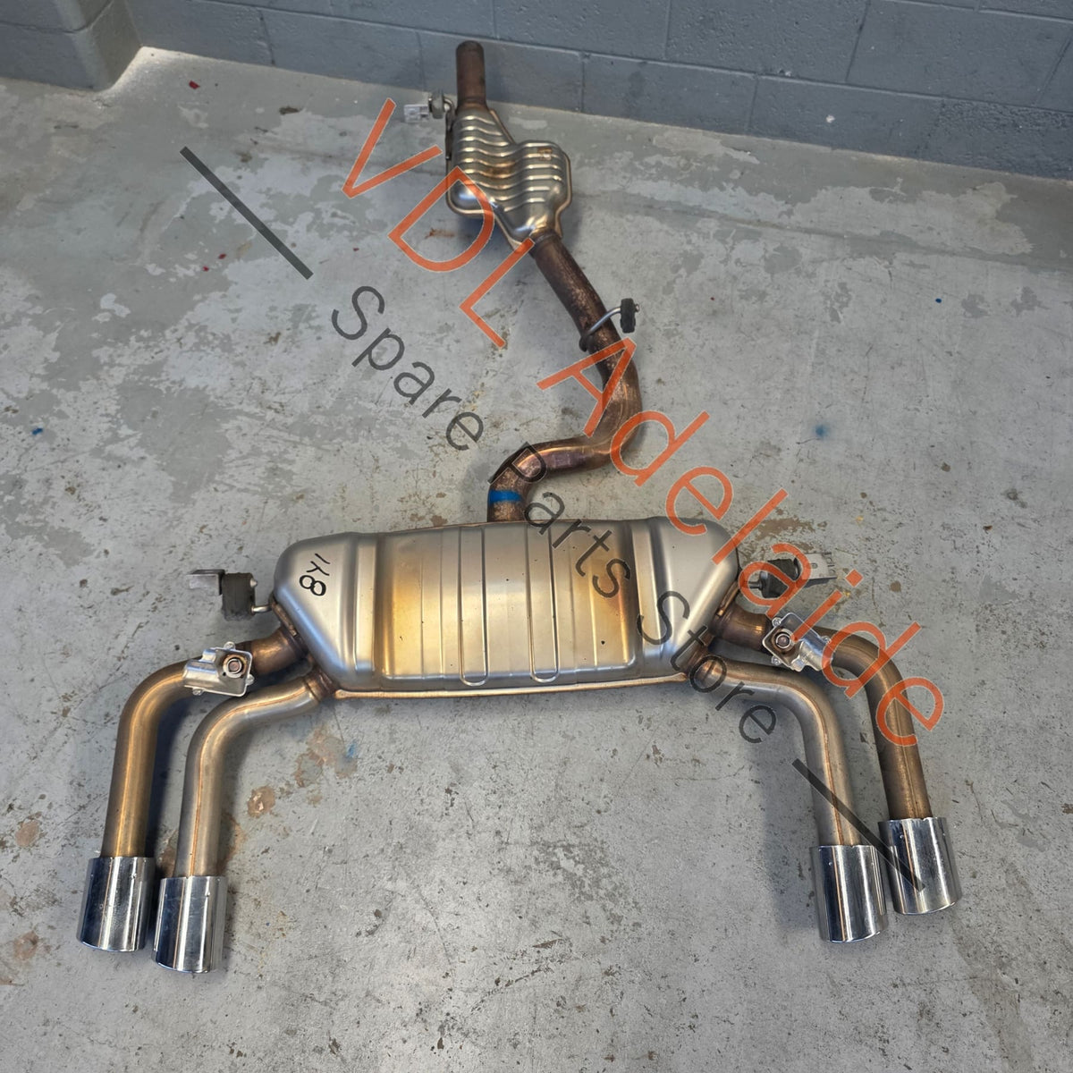 8Y5253181  Audi S3 8Y Sports Exhaust System Stock Original 8Y5253181