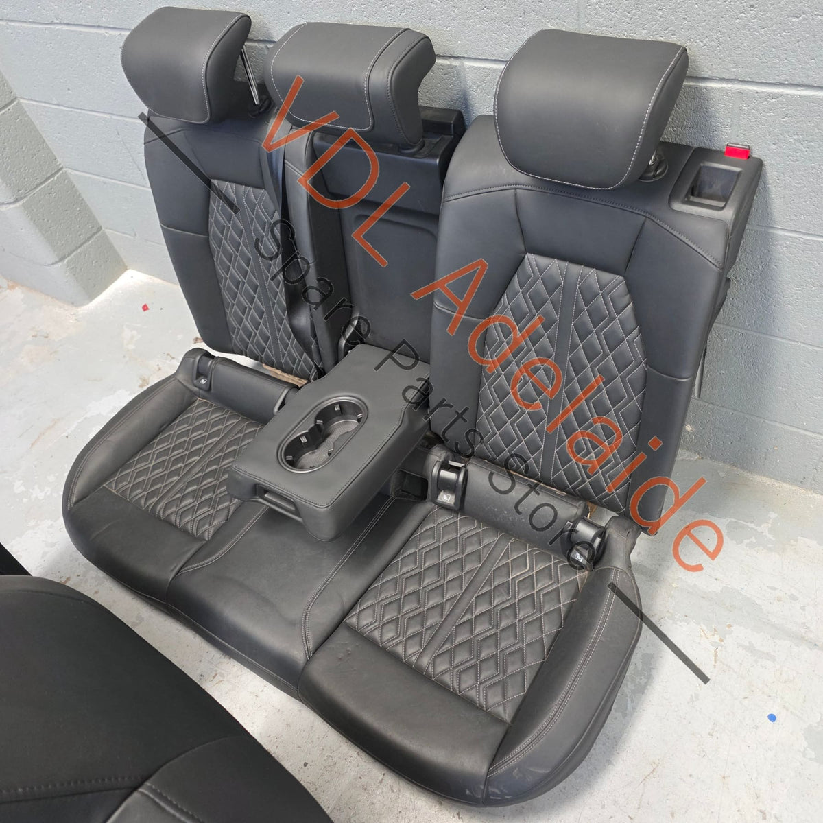   Audi S3 8Y Diamond Cross Stitched Leather Seat Set 29xxxkm