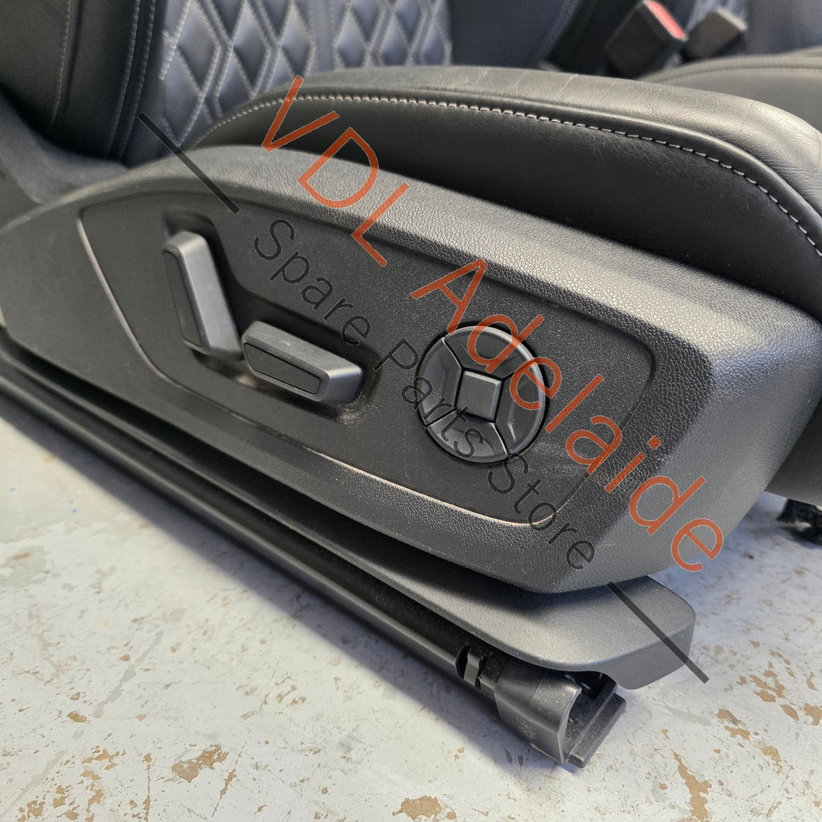   Audi S3 8Y Diamond Cross Stitched Leather Seat Set 29xxxkm