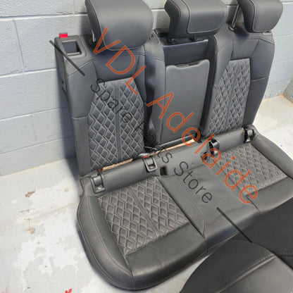   Audi S3 8Y Diamond Cross Stitched Leather Seat Set 29xxxkm
