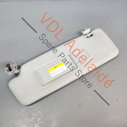 8U0857551H FT9 8K0857551 8U0857551HFT9  Audi A4 B8 8K Left Side Sun Visor Moon Silver 8K0857551