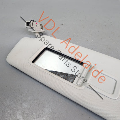 8U0857551HFT9, 8K0857551, 8U0857551HFT9, ,  Audi A4 B8 8K Left Side Sun Visor Moon Silver 8K0857551