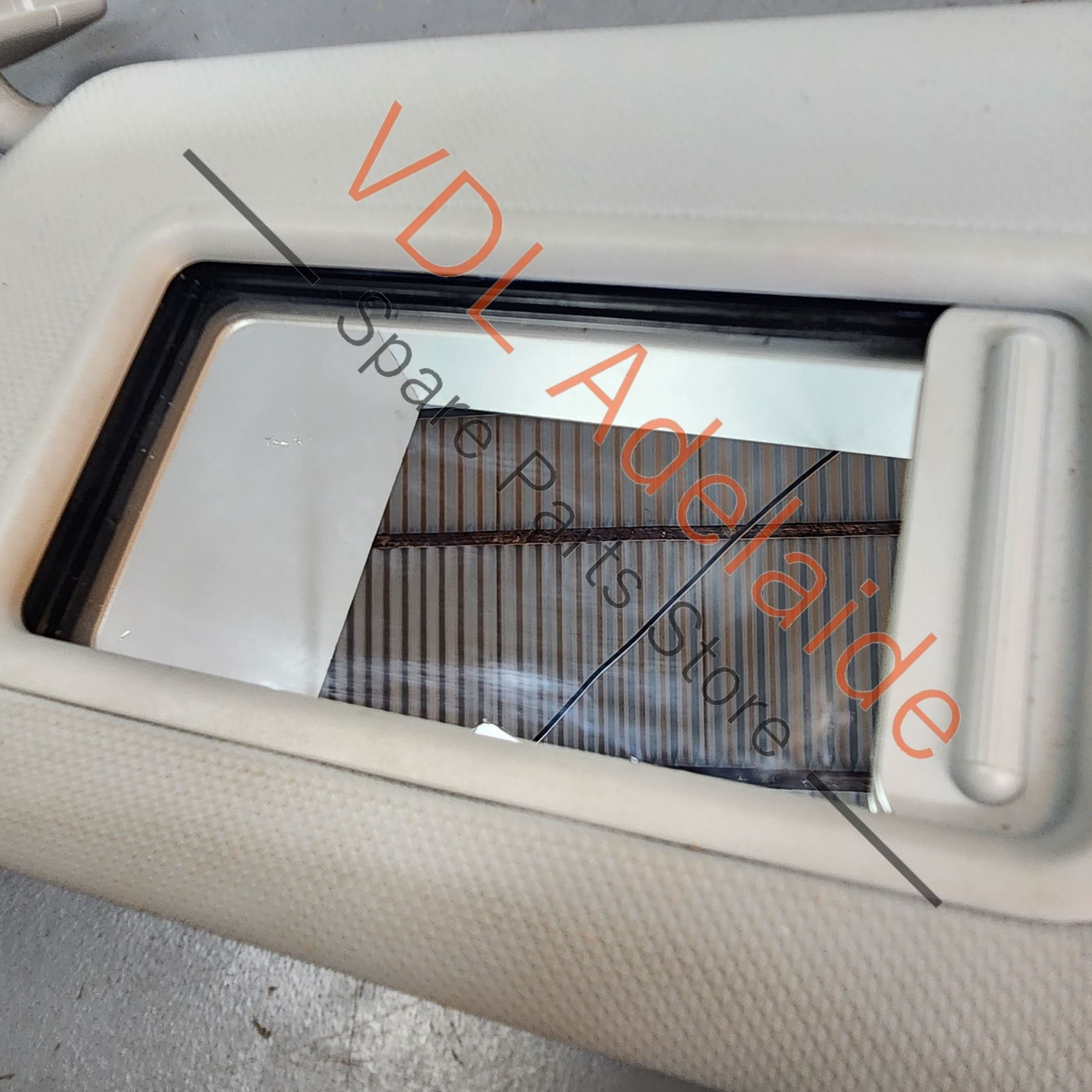 8U0857551HFT9, 8K0857551, 8U0857551HFT9, ,  Audi A4 B8 8K Left Side Sun Visor Moon Silver 8K0857551