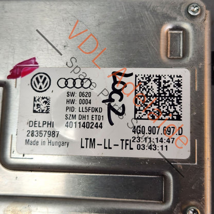 4G0907697D    Audi A4 B8 8K Headlight Power Module Unit for Day Driving Lights 4G0907697D