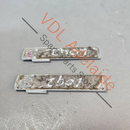8N0853601A    Audi A4 B8 8K Side Fender Guard S-Line Badge Inscription Pair 8N0853601A