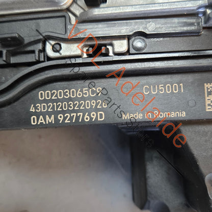 VW Audi 0AM927769D DQ200 7-speed DSG TCM / TCU Transmission Control Unit