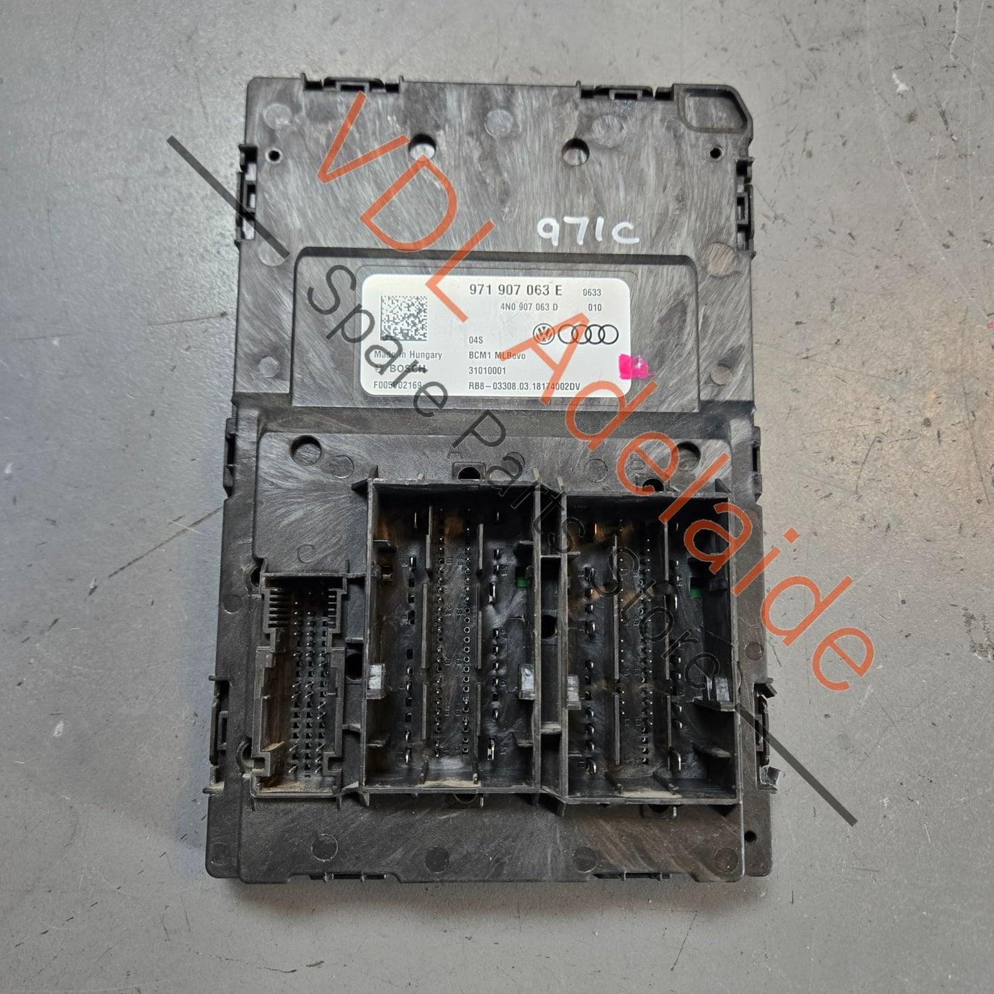 971907063E 4N0907063D   Body Control Module BCM Porsche 971907063E