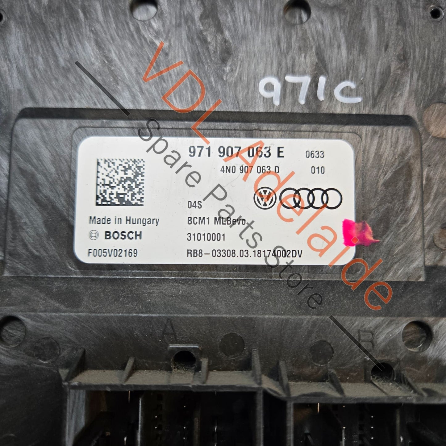 971907063E 4N0907063D   Body Control Module BCM Porsche 971907063E