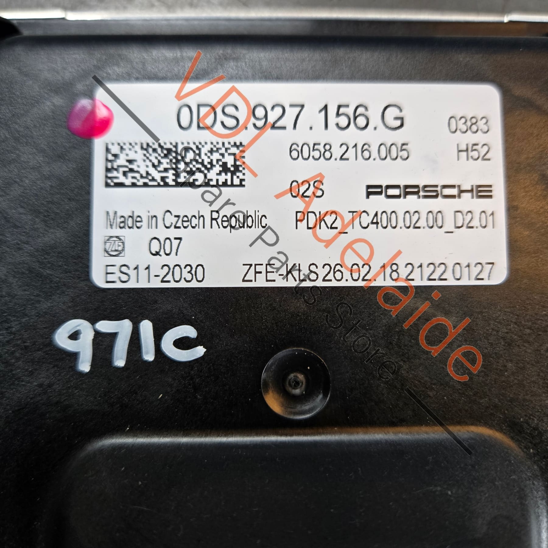 0DS927156G 6058216005   Porsche Panamera 971 Transmission Control Computer TCU 0DS927156G