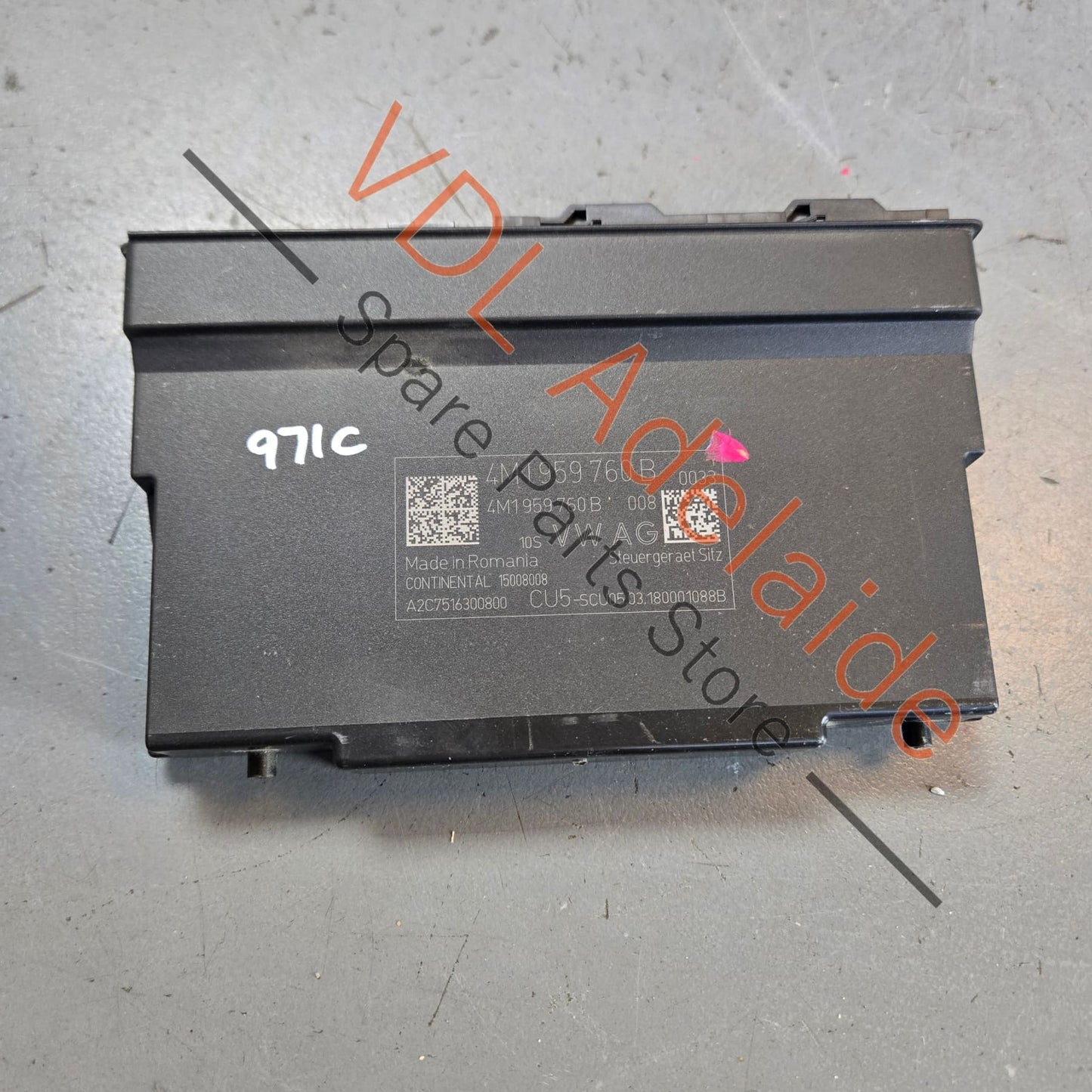 4M1959760B 9A795976000 992959760B  Porsche Seat Control Module 4M1959760B 9A795976000 992959760B
