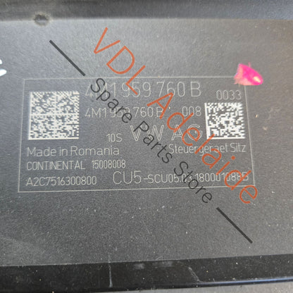 4M1959760B 9A795976000 992959760B  Porsche Seat Control Module 4M1959760B 9A795976000 992959760B