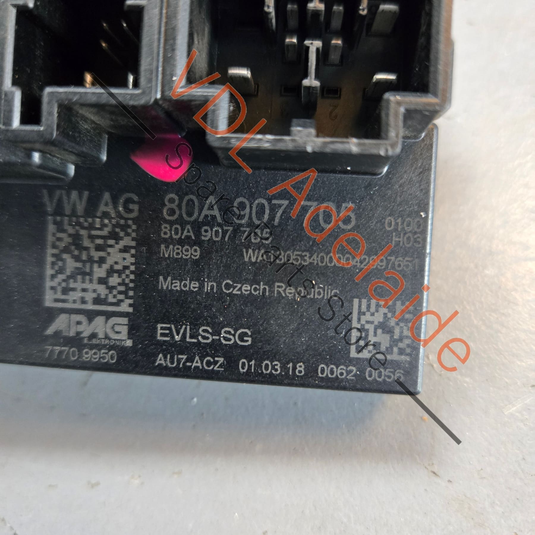 9A7607705A 80A907705 PAC907705  Porsche 971 Control Unit for Electronically Controlled Steering Column Adjustment 9A7607705A 80A907705 PAC907705