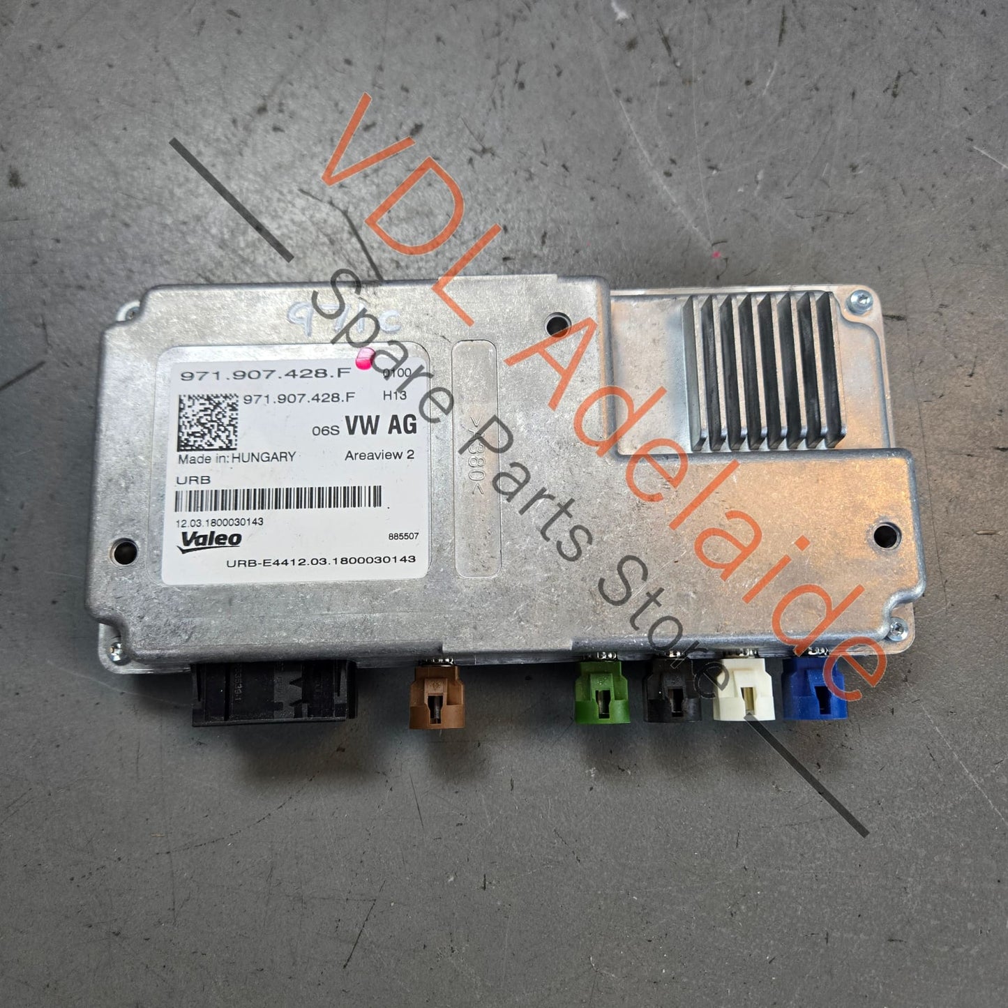 971907428E 971907428F 971907428K  Porsche Panamera Control Unit for Parking Aid Real Top View 971907428E 971907428F 971907428K