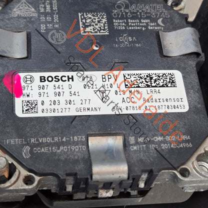 971907541 971907541D 971907541J 971907541M Porsche Panamera 971 Cruise Control Distance Radar Sensor Slave 971907541 971907541D 971907541J