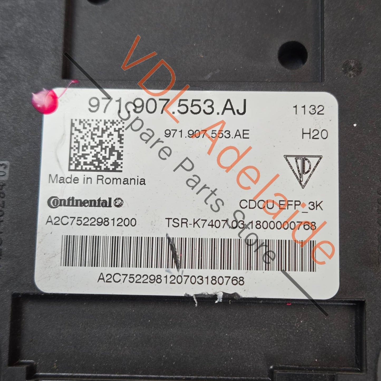 971907553AJ 971907553AE 971907553BE  Porsche Panamera Control Unit for Suspension 971907553AJ 971907553AE 971907553BE