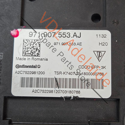 971907553AJ 971907553AE 971907553BE  Porsche Panamera Control Unit for Suspension 971907553AJ 971907553AE 971907553BE