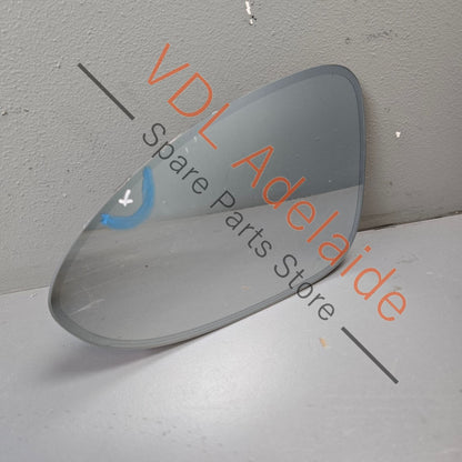 971857521E    Porsche Panamera Left Side Wing Mirror Glass (aspherical) Right Hand Drive 971857521E