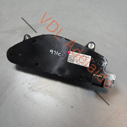 971959747S 971959747HVO 971959747  Porsche Panamera Switch module for left seat Black/Galvano Silver 971959747S 971959747 HVO