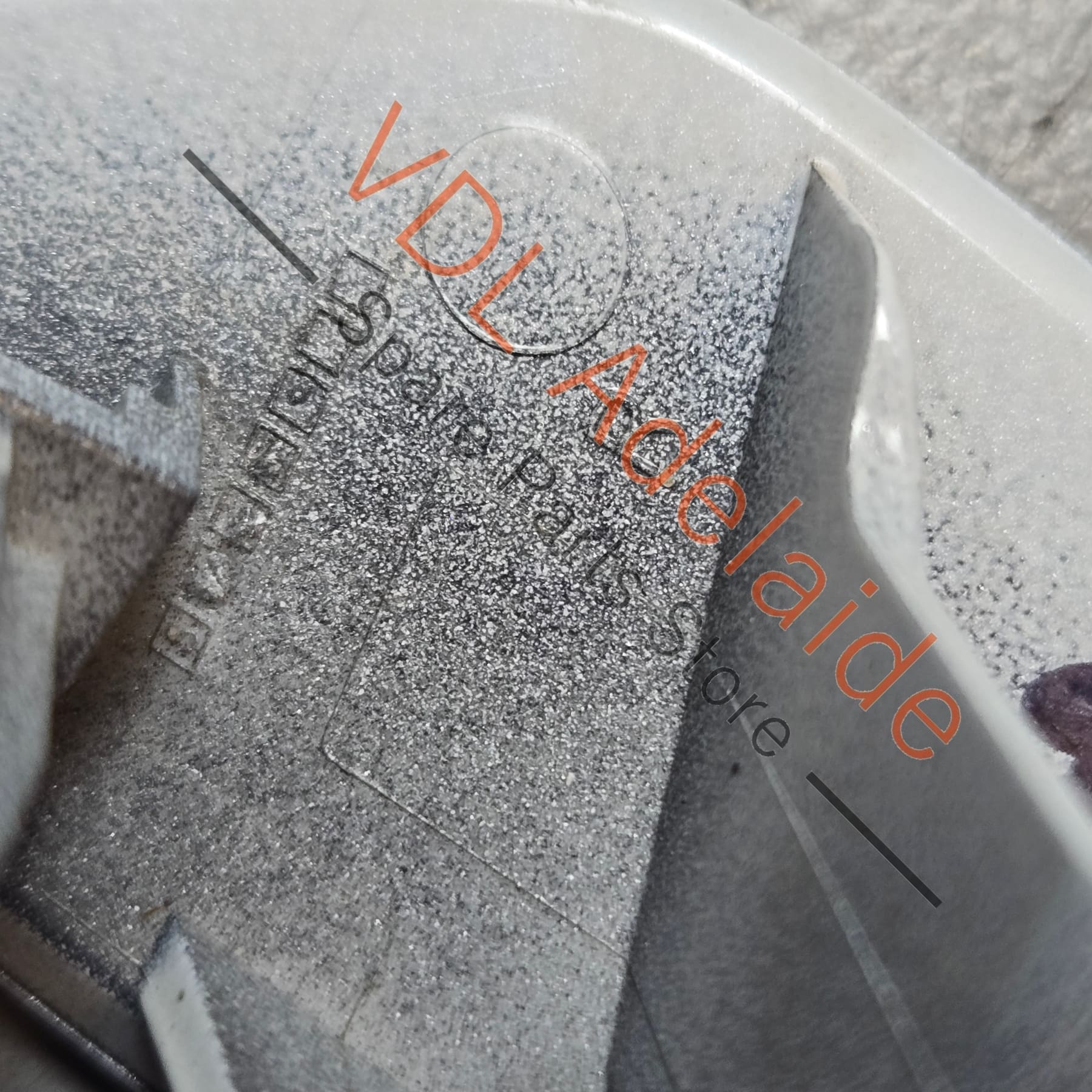 971807754    Porsche Panamera Cover Cap for Right Headlight Washer System White 971807754