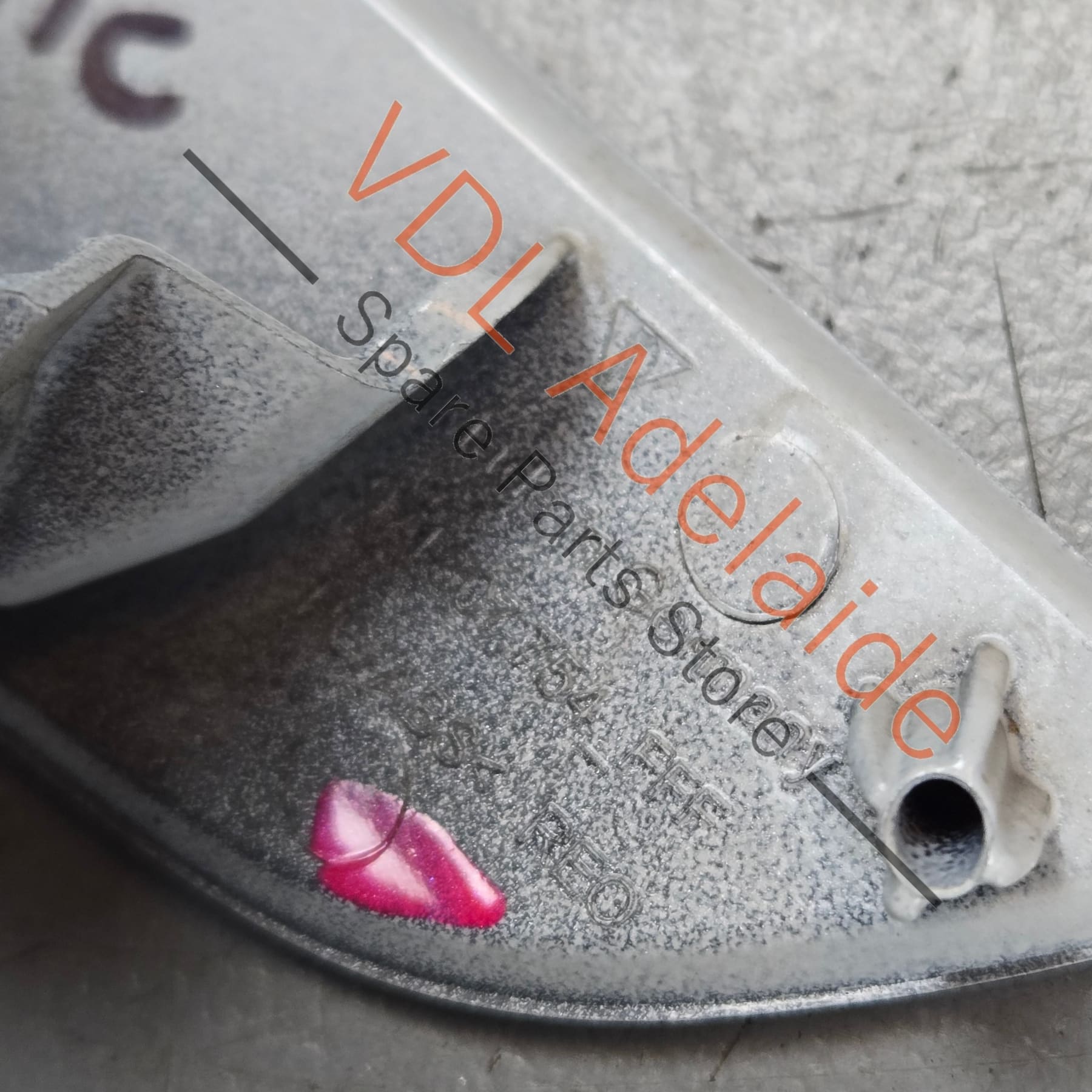 971807754    Porsche Panamera Cover Cap for Right Headlight Washer System White 971807754