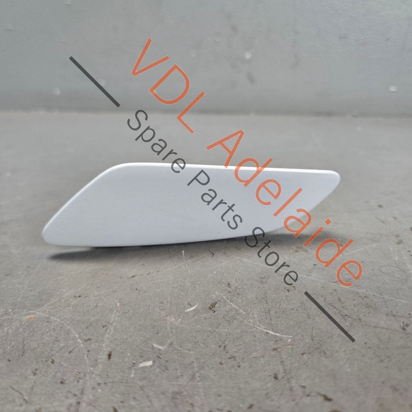 971807753    Porsche Panamera Cover Cap for Left Headlight Washer System White 971807753